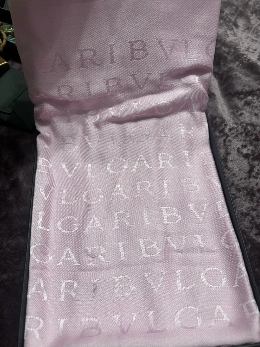 BVLGARI luxurious silk